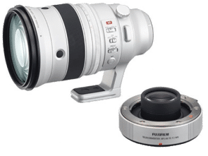 Fujifilm 200mm f2 OIS WR + 1.4X XF TC f2 WR Teleconverter - 10% off Use Coupon FUJIFILM10