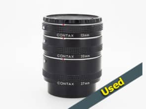 Contax Extension Tube Set 12mm,20mm,27mm