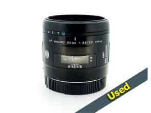 Minolta AF 50mm F3.5 Macro Lens