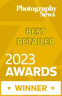 Photography News 2023 Award Best Retailer Badge