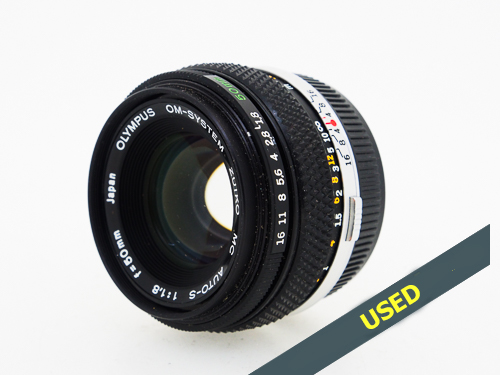 Olympus Zuiko 50mm F1.8 Auto-S MC Manual Focus Lens