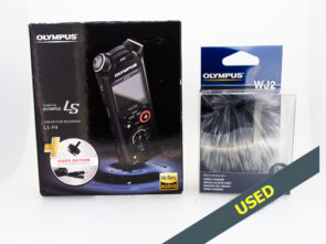 Olympus LS-P4 Linear PCM Recorder + WJ2 Wind Jammer