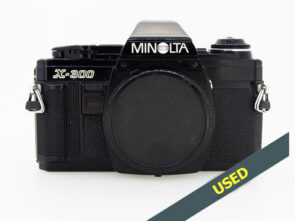 Minolta X-300 Black SLR 35mm Film Camera Body