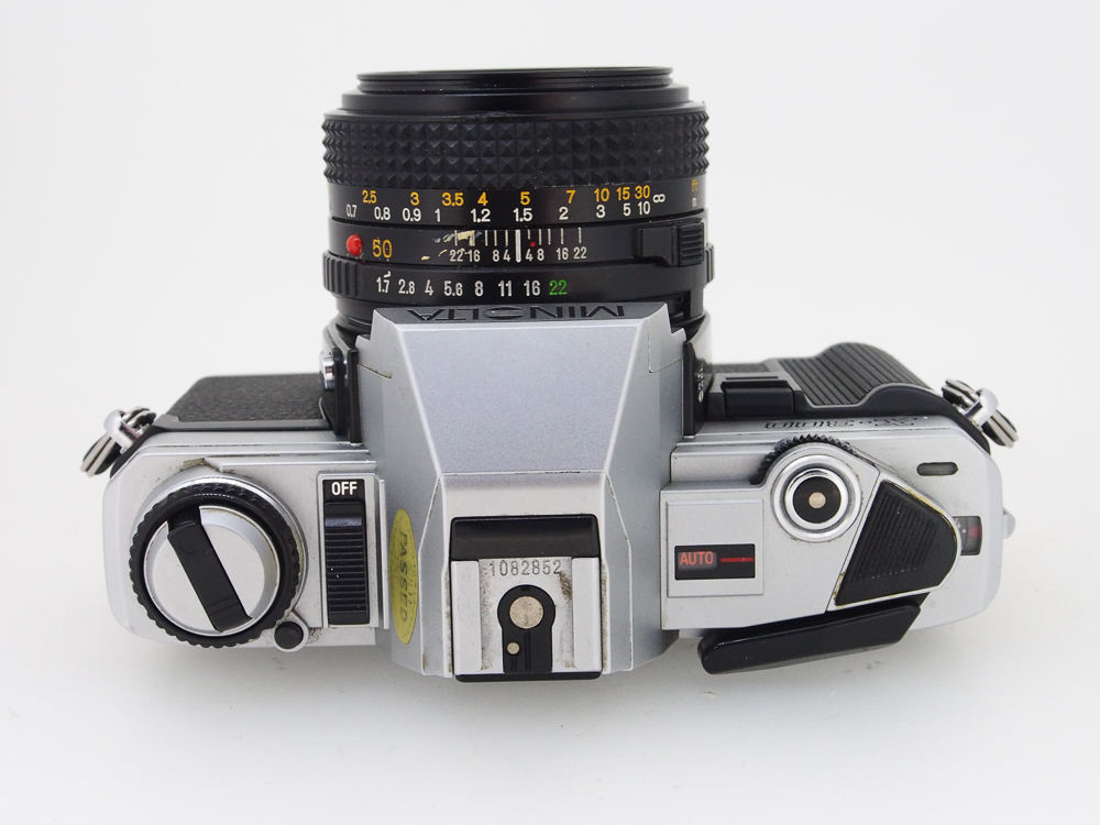 Minolta X-300 Silver + 50mm f1.7 MD Lens - 35mm Film SLR - Image 6