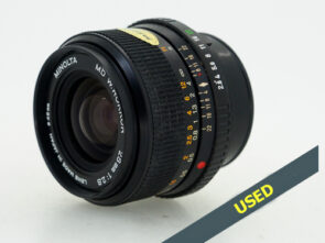 Minolta 28mm F2.8 MD W. Rokkor Manual Focus Lens