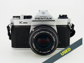 Pentax K1000 + 50mm F1.7 Film Camera And Lens