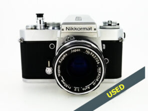 Nikkormat EL + 50mm F2 Lens SLR Film Camera