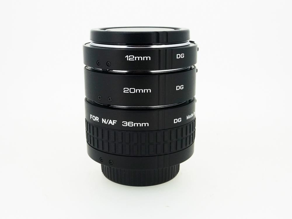 Kenko Extension Tube Set 12mm, 20mm, 36mm Nikon AF Mount