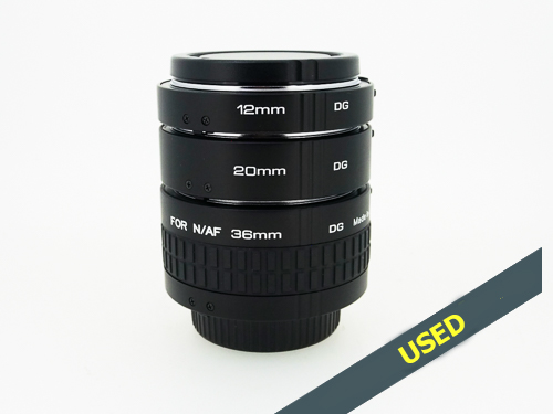 Kenko Extension Tube Set 12mm, 20mm, 36mm Nikon AF Mount