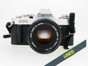 Canon AV-1+ 50mm F1.8 D S.C Mount