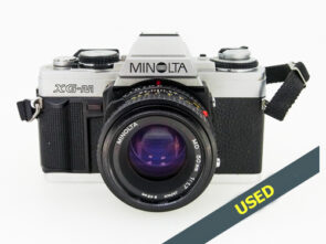 Minolta XG-M + 50mm F1.7 SLR 35mm Film Camera