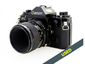 Canon A1+50mm F3.5 FD Macros Lens