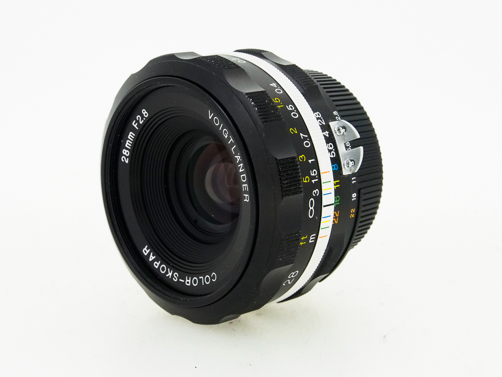 Voigtlander 28mm F2.8 SL ll S ASPH Lens- Nikon AIS Fit